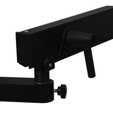 7X-45X Widefield Zoom Stereo Microscope, Binocular, Flexible Articulating Arm Table Clamp (Adjustable Eyepiece)