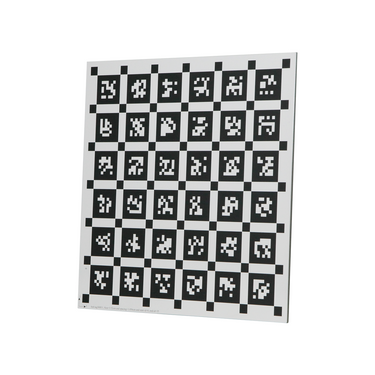 Manufacturing Precision ±10μm Glass Checkerboard Calibration Target compatible with Aprilgrid (300x300mm 6x6) CT20090101