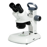 10X/20X/40X Track Stand LED Dual Illuminated Light  10X/20X/40X Binocular Multiple Power Stereo Microscope, SKU FS12160201, three quarter front view