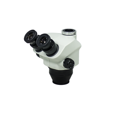 7-50X Zoom Ratio 1:7.1 Eyepiece Field of View Dia. 20mm Objective Working Distance 103mm Trinocular Zoom Body, SKU SZ19041151, three quarter front view