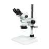 6.7-45X Post Stand Polarizing LED Light Binocular Zoom Stereo Microscope, SKU SZ02060228, three quarter front view