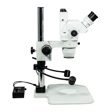 6.7-45X LED Light Post Stand Trinocular Zoom Stereo Microscope SZ02020236