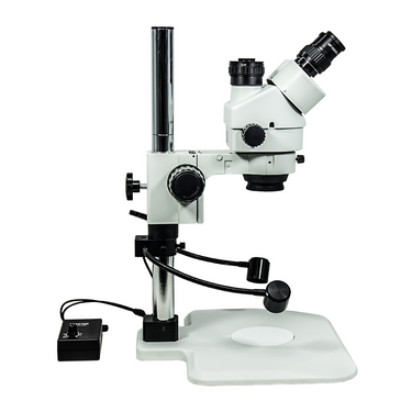 7-45X LED Light Post Stand Trinocular Zoom Stereo Microscope SZ02010251