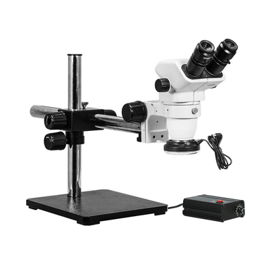 6.7-45X LED Light Boom Stand Binocular Zoom Stereo Microscope SZ02060422