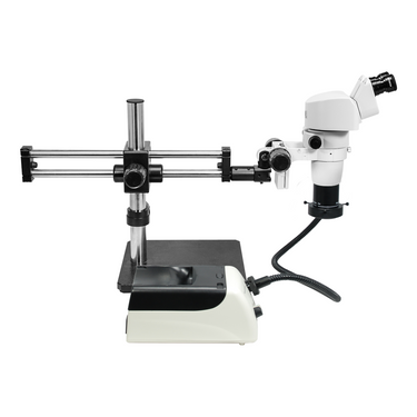 8-80X Halogen Light Dual Arm Stand Binocular Parallel Zoom Stereo Microscope PZ02050144