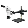 4-32.5X Ball Bearing Boom Stand Polarizing LED Light Binocular Parallel Zoom Stereo Microscope, SKU PZ02140123, three quarter front view