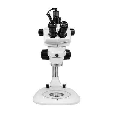 4-50X Post Stand LED Dual Illuminated Light  Trinocular Zoom Stereo Microscope SZ17010241
