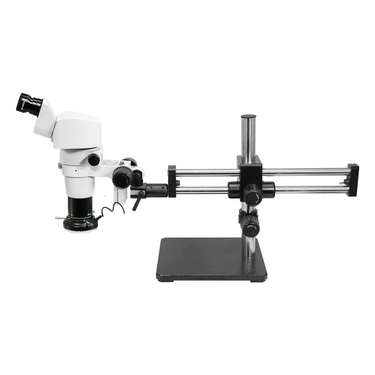 8-80X LED Light Dual Arm Stand Binocular Parallel Zoom Stereo Microscope PZ02050128