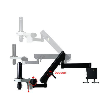 0.7-4.5X Flexible Arm Video Zoom Microscope MZ02120701