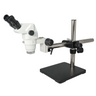 6.5-45X Boom Stand Binocular Zoom Stereo Microscope, SKU SZ02020462, three quarter front view