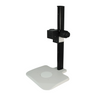 Microscope Track Stand, N Adapter Fine Focus Rack, 520mm Track Length, SKU ST02041305, three quarter front view