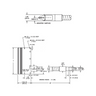 Optical Fiber Cable Length 762mm Line Light (L12″), SKU SCHOTT-Cold Vision-A08912, three quarter front view