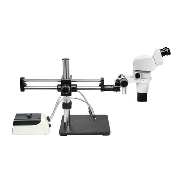 8-80X Halogen Light Dual Arm Stand Binocular Parallel Zoom Stereo Microscope PZ02050145