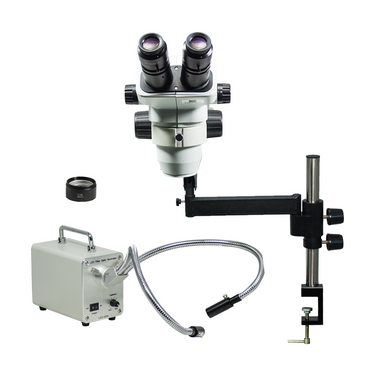 3.35-45X LED Light Flexible Arm Binocular Zoom Stereo Microscope SZ02060725