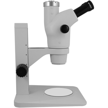 6X-50X Widefield Zoom Stereo Microscope, Trinocular, Track Stand