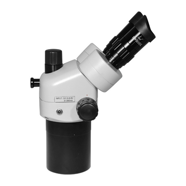 18-65X Zoom Stereo Microscope Head, Trinocular, Field of View 23mm Working Distance 92mm SZ08041131
