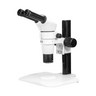 8-80X Track Stand Binocular Parallel Zoom Stereo Microscope, SKU PZ02020223, three quarter front view