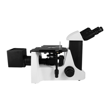 100X-800X Inverted Metallurgical Microscope, Binocular, Halogen Light, Bright Field + Polarizing Kit