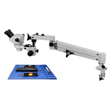 4-50X Pneumatic Arm Binocular Zoom Stereo Microscope SZ02030724