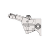 1X Focus Distance 50mm  Laser Video Microscope Body (FS70L-TH), SKU Mitutoyo-378-186-3, three quarter front view