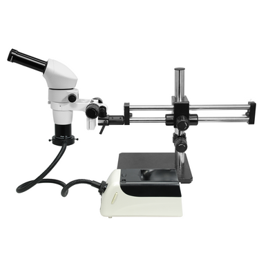 8-80X Halogen Light Dual Arm Stand Binocular Parallel Zoom Stereo Microscope PZ02050124