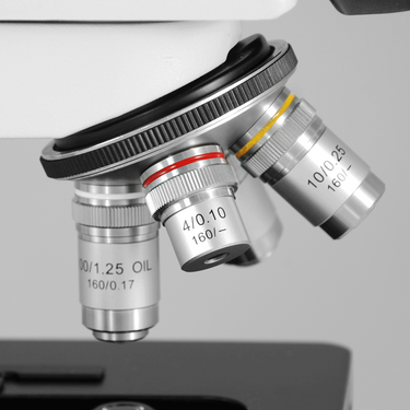 Achromatic Microscope Objective Lens Set (Oil Spring) 4X 10X 40X 100X BM04013011