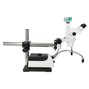 2.0 Megapixels 6.7-45X CMOS Halogen Light Boom Stand Trinocular Zoom Stereo Microscope SZ02020434
