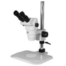 6.5X-45X Super Widefield Zoom Stereo Microscope, Binocular, Post Stand (Height 305mm), SKU SZ02020261, three quarter front view