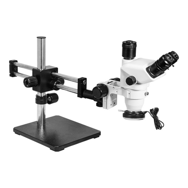 6.7-45X LED Light Dual Arm Stand Trinocular Zoom Stereo Microscope SZ02060532