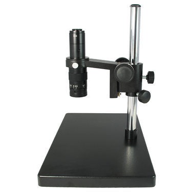 0.35X-2.25X Industrial Inspection Video Zoom Microscope, Post Stand 280mm