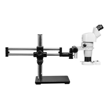 8-80X Dual Arm Stand Fluorescence Light Binocular Parallel Zoom Stereo Microscope PZ02050127