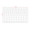 Transparent Ruler, SKU RT02420213, three quarter front view
