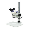 7-30X Post Stand Trinocular Zoom Stereo Microscope, SKU SZ02080231, three quarter front view