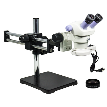 3.5-30X Dual Arm Stand Fluorescence Light Binocular Zoom Stereo Microscope SZ02080522