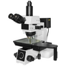 50X-500X Metallurgical Microscope, Trinocular, Halogen-LED Light, Bright Field Dark Field, SKU MT05160313, three quarter front view