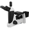 100X-800X Inverted Metallurgical Microscope, Trinocular, Halogen Light, Bright Field + Polarizing Kit, SKU MT03030313, three quarter front view