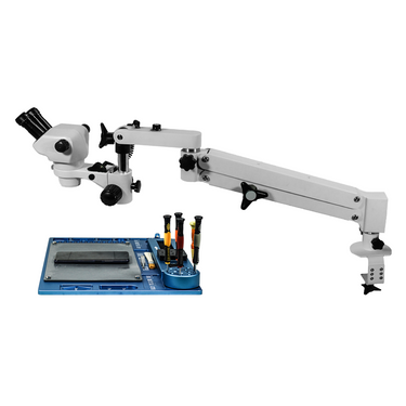 4-50X Pneumatic Arm Binocular Zoom Stereo Microscope SZ02030723