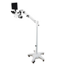 2.0 Megapixels 8-50X CMOS Pneumatic Arm Trinocular Zoom Stereo Microscope, SKU SZ02030773, three quarter front view