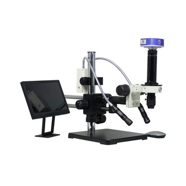 0.7-4.5X 8 Megapixels CMOS LED Light Dual Arm Stand Video Zoom Microscope MZ02120502