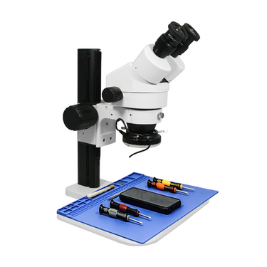 7-45X LED Light Track Stand Binocular Zoom Stereo Microscope SZ02010026