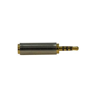 2.5mm Male to 3.5mm Female Stereo Audio Adapter Converter