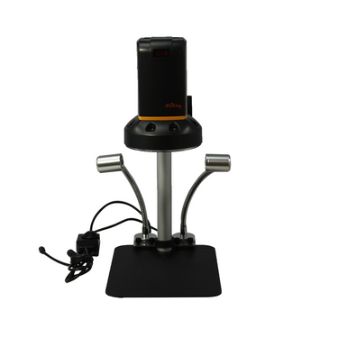 Vitiny 12X-132X Digital Microscope, LED Light, 2.0 MP USB 2.0 HDMI, Post Stand