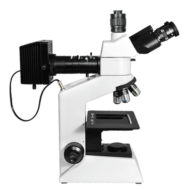 50X-1000X Metallurgical Microscope, Trinocular, Halogen Light, Bright Field