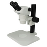8X-50X Widefield Zoom Stereo Microscope, Binocular, Track Stand (Track Length 325mm), SKU SZ02030021, three quarter front view