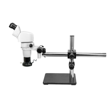 8-50X LED Light Boom Stand Binocular Parallel Zoom Stereo Microscope PZ02040444