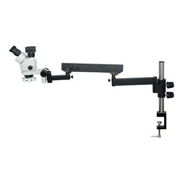 3.5-225X 5.0 Megapixels CMOS LED Light Flexible Arm Trinocular Zoom Stereo Microscope SZ02010633