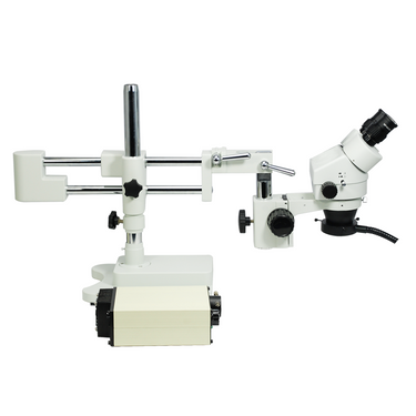 7-45X LED Light Dual Arm Stand Binocular Zoom Stereo Microscope SZ02010524