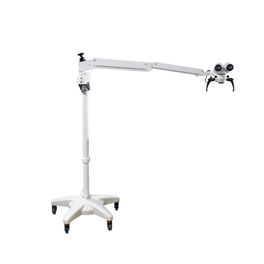 4X/6X/6.5X/10X/10.5X/16X LED Coaxial Reflection Light Pneumatic Arm Floor Stand Binocular Parallel Multiple Power Operation Surgical Microscope SM51010123