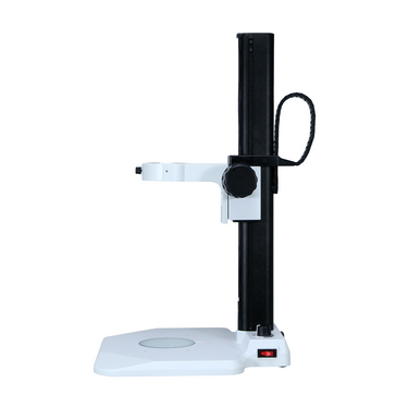 Microscope Track Stand, 83mm Coarse Focus Rack, LED Bottom Light Base (Dimmable)