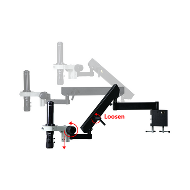 0.58-7X Flexible Arm Video Zoom Microscope MZ02130701